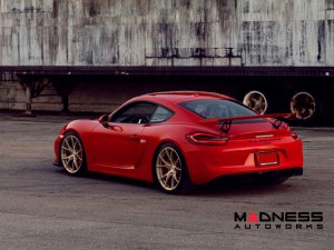 Porsche Cayman Custom Wheels - RS74 by Vossen - Patina Gold Porsche Cayman Custom Wheels - RS74 by Vossen - Patina Gold